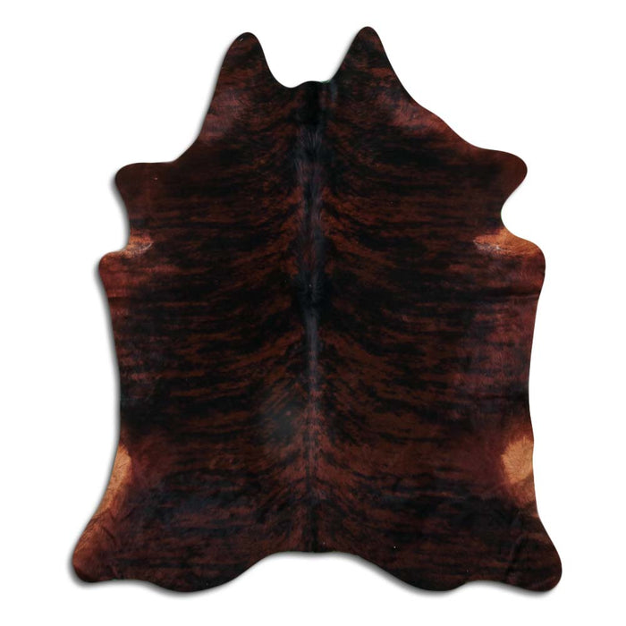 Hair-On Cowhide Rug Brown Brindle