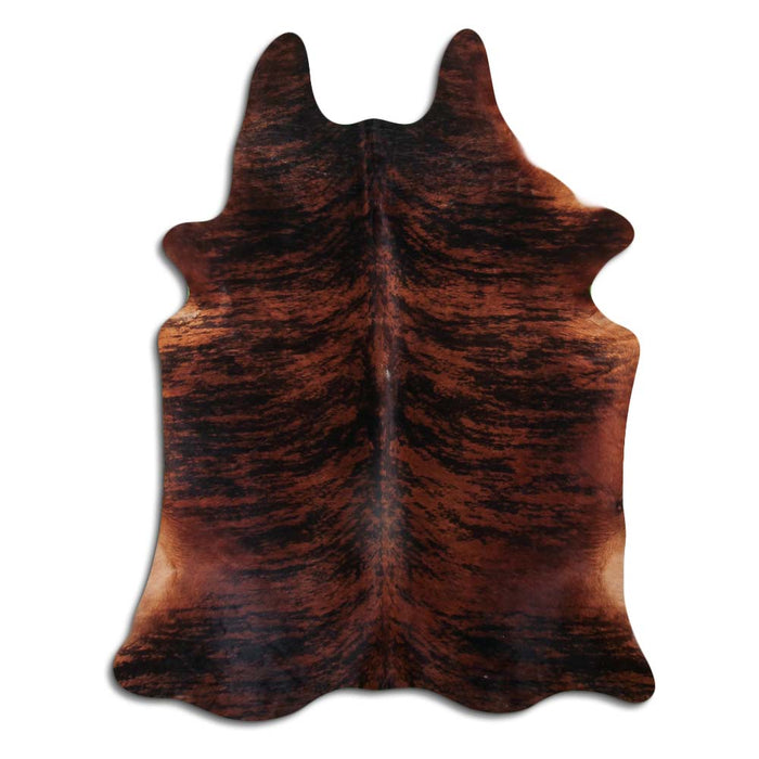 Hair-On Cowhide Rug Brown Brindle