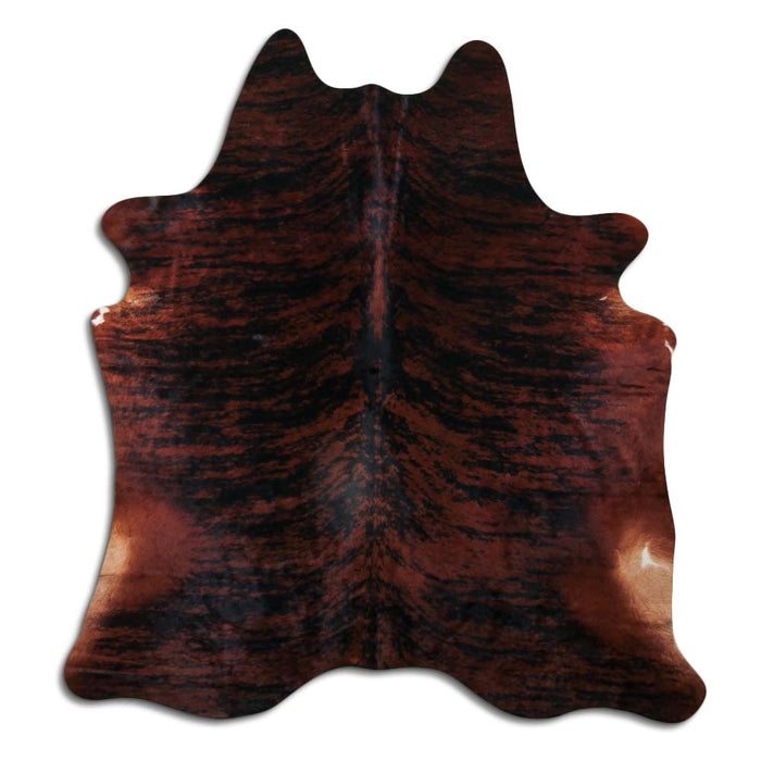 Hair-On Cowhide Rug Brown Brindle