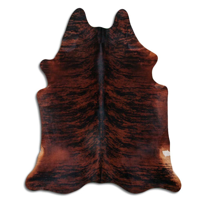 Hair-On Cowhide Rug Brown Brindle