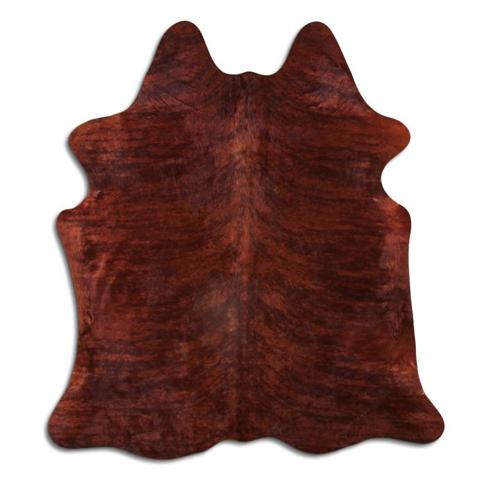 Hair-On Cowhide Rug Brown Brindle