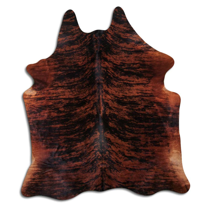 Hair-On Cowhide Rug Brown Brindle