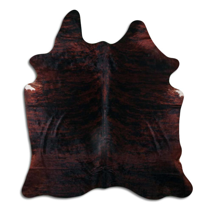 Hair-On Cowhide Rug Brown Brindle