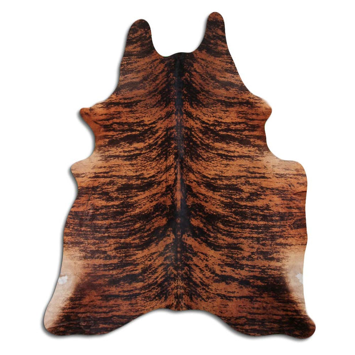 Hair-On Cowhide Rug Brown Brindle