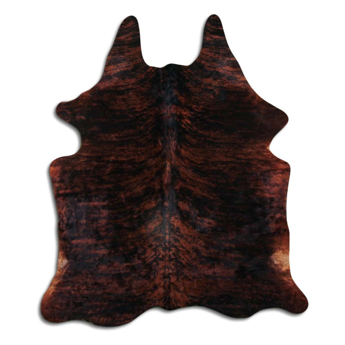 Hair-On Cowhide Rug Brown Brindle