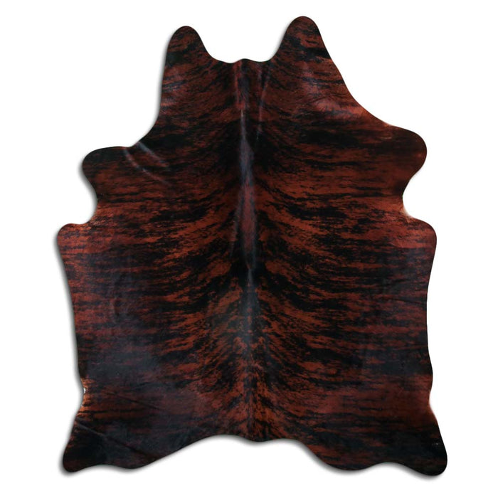 Hair-On Cowhide Rug Brown Brindle