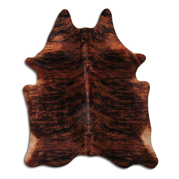 Hair-On Cowhide Rug Brown Brindle