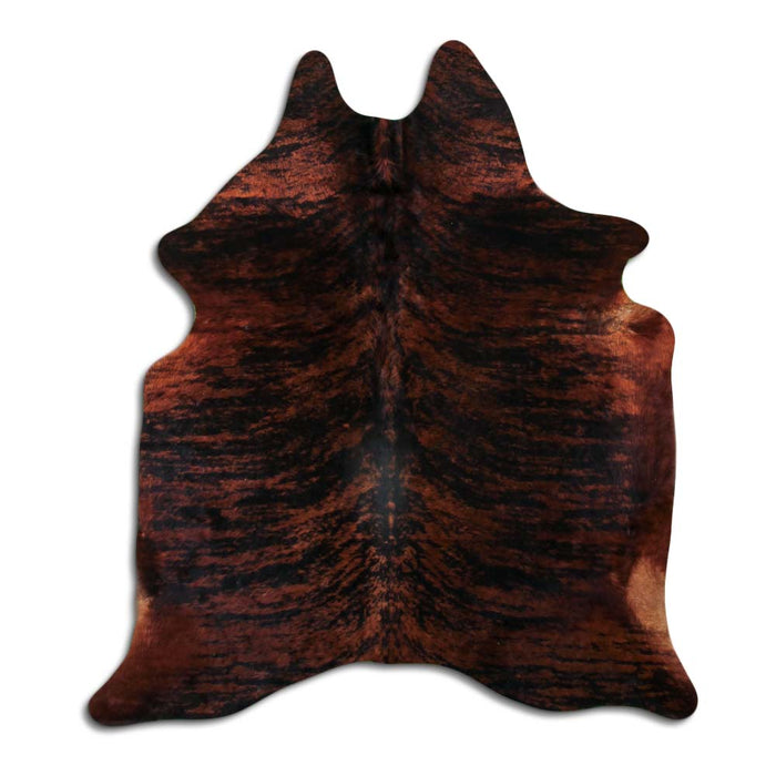 Hair-On Cowhide Rug Brown Brindle