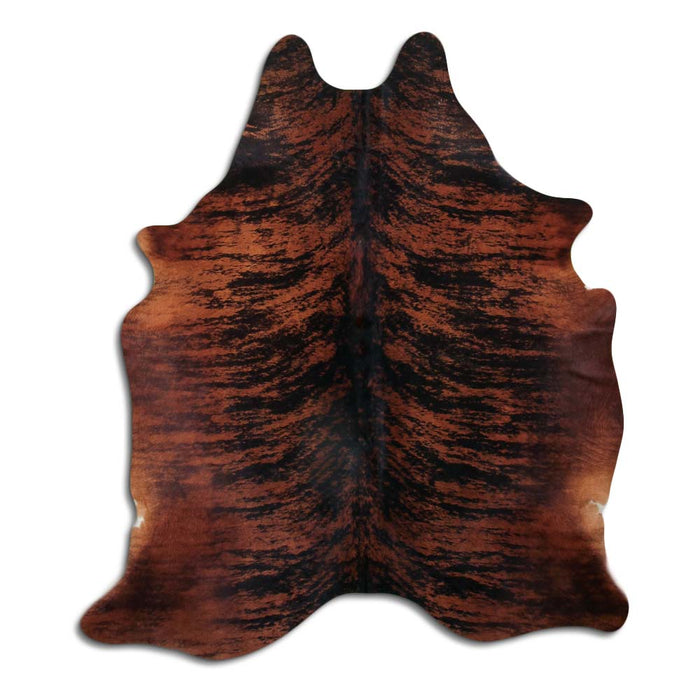 Hair-On Cowhide Rug Brown Brindle