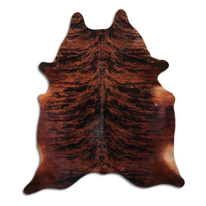 Hair-On Cowhide Rug Brown Brindle