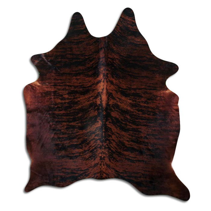 Hair-On Cowhide Rug Brown Brindle