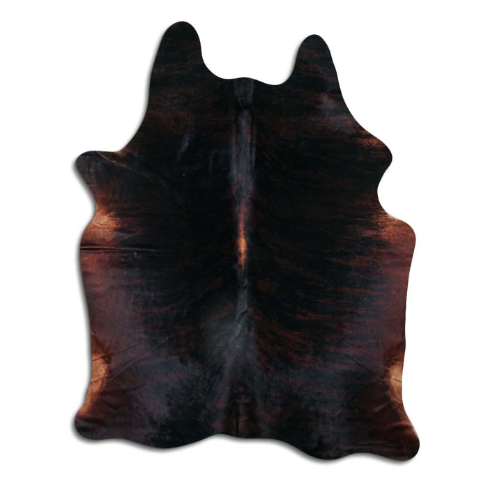 Hair-On Cowhide Rug Brown Brindle