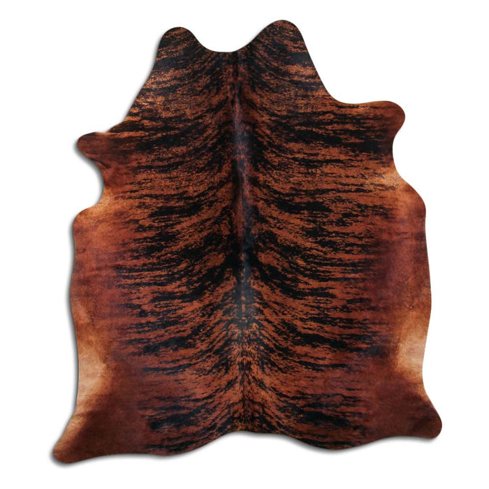 Hair-On Cowhide Rug Brown Brindle