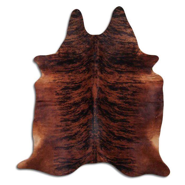 Hair-On Cowhide Rug Brown Brindle