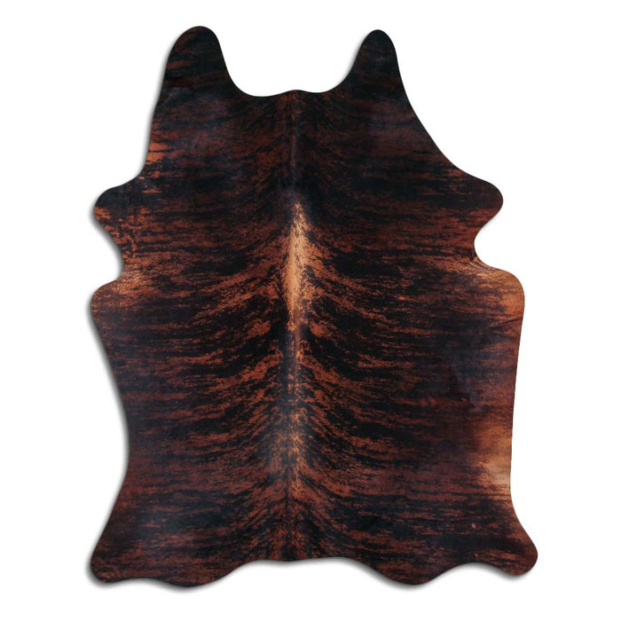 Hair-On Cowhide Rug Brown Brindle