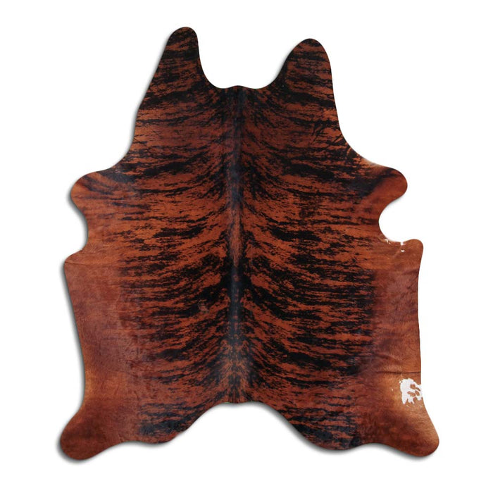 Hair-On Cowhide Rug Brown Brindle