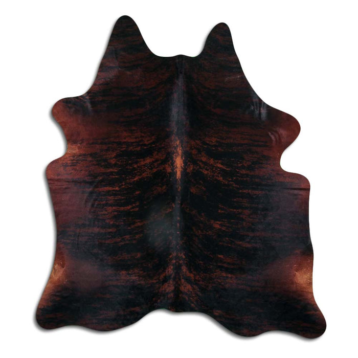 Hair-On Cowhide Rug Brown Brindle