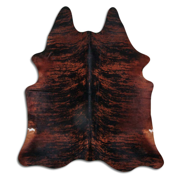 Hair-On Cowhide Rug Brown Brindle