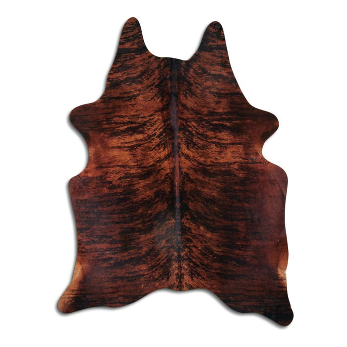 Hair-On Cowhide Rug Brown Brindle