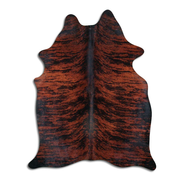 Hair-On Cowhide Rug Brown Brindle