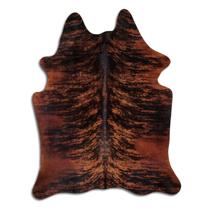 Hair-On Cowhide Rug Brown Brindle