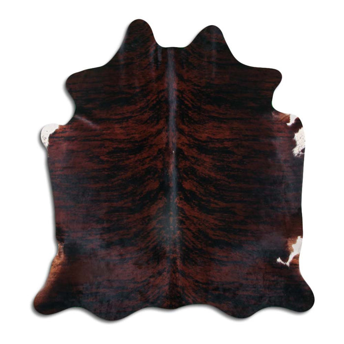 Hair-On Cowhide Rug Brown Brindle