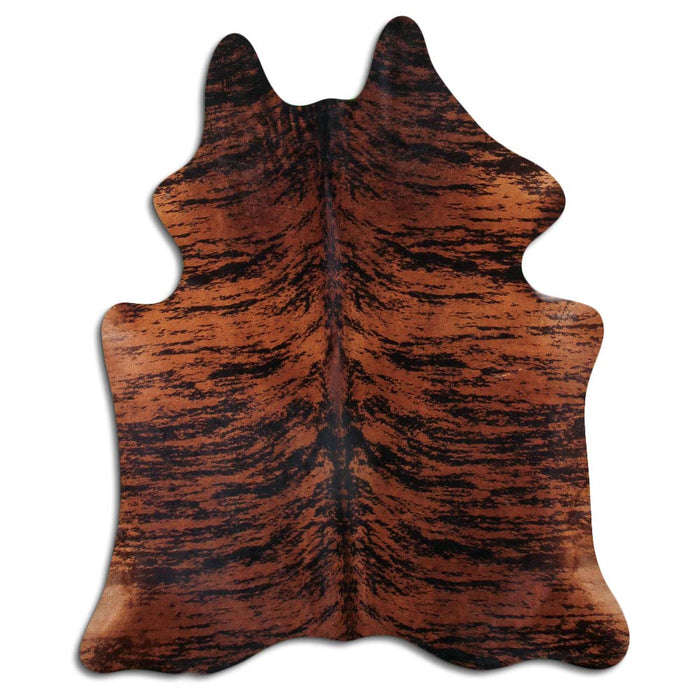 Hair-On Cowhide Rug Brown Brindle