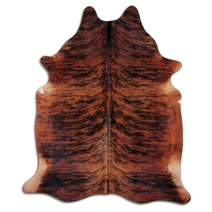 Hair-On Cowhide Rug Brown Brindle