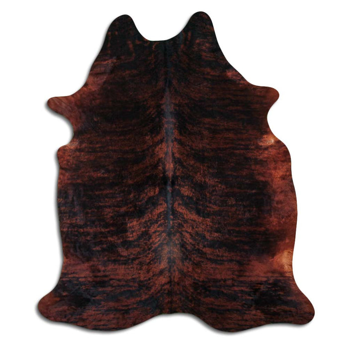 Hair-On Cowhide Rug Brown Brindle