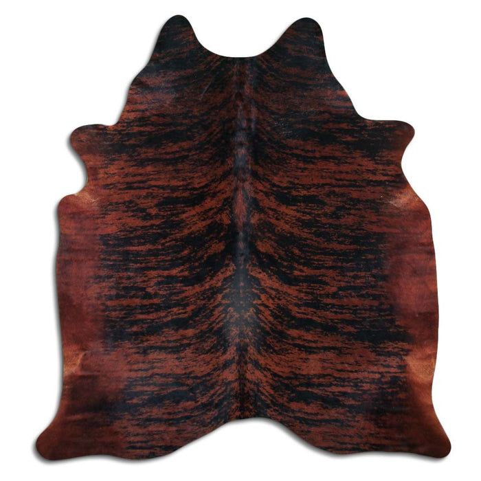 Hair-On Cowhide Rug Brown Brindle