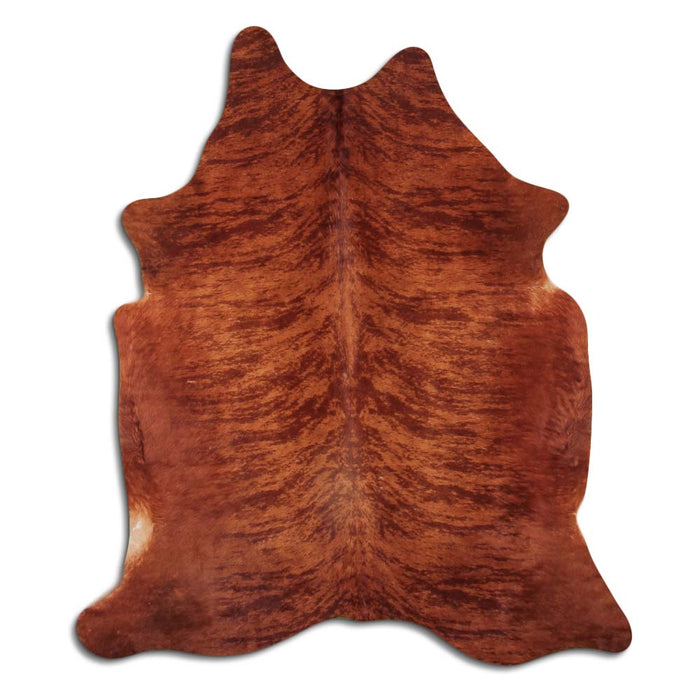 Hair-On Cowhide Rug Brown Brindle