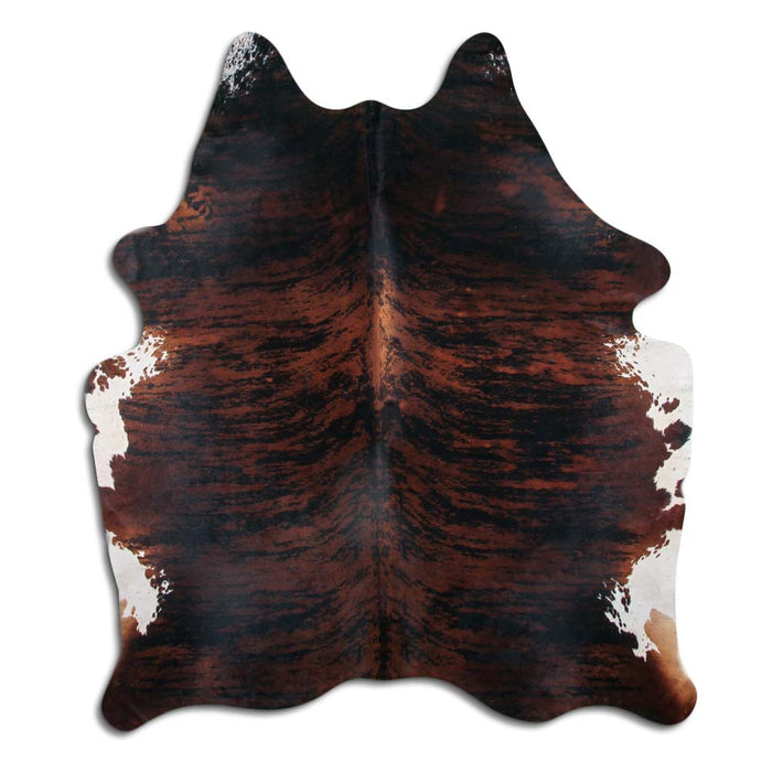 Hair-On Cowhide Rug Brown Brindle