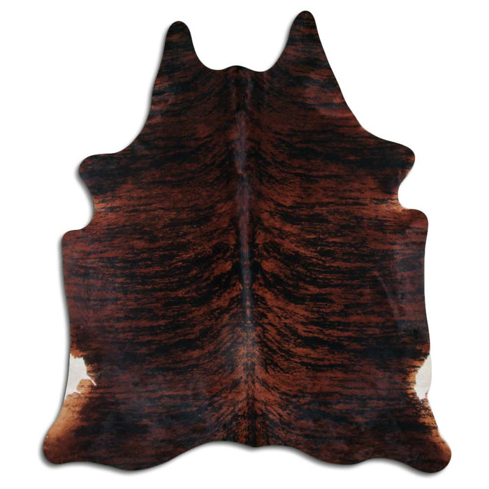 Hair-On Cowhide Rug Brown Brindle