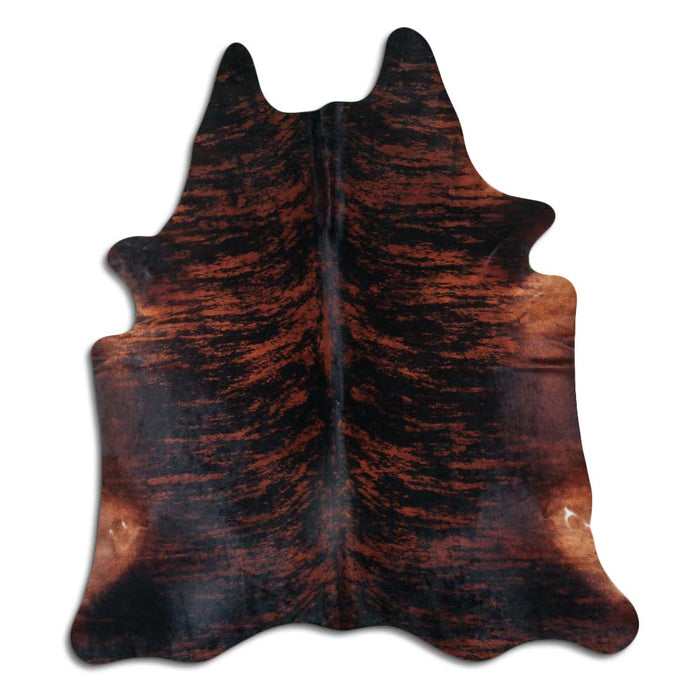 Hair-On Cowhide Rug Brown Brindle