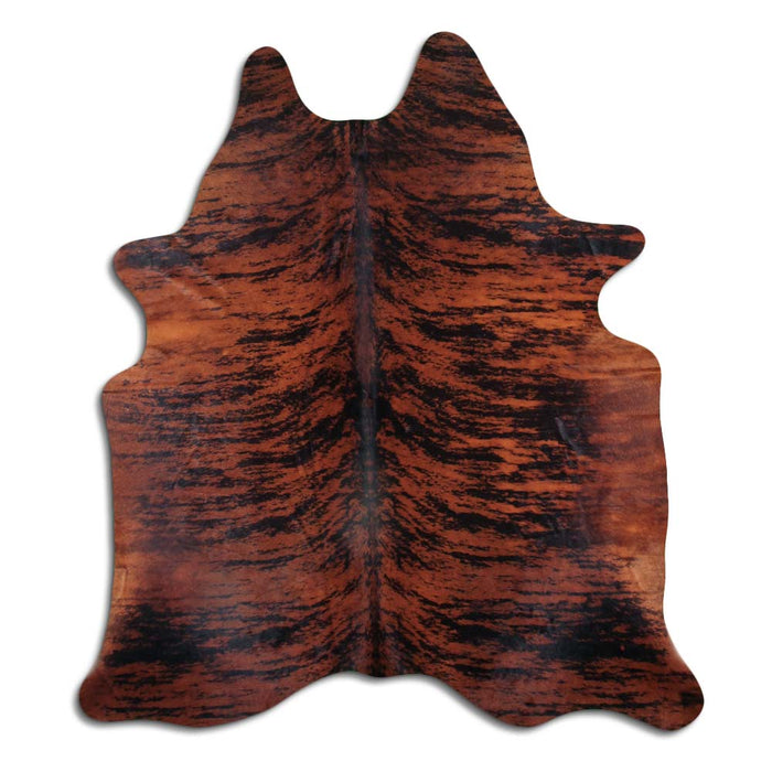 Hair-On Cowhide Rug Brown Brindle