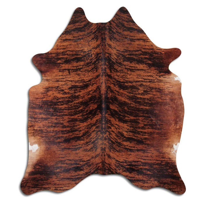 Hair-On Cowhide Rug Brown Brindle