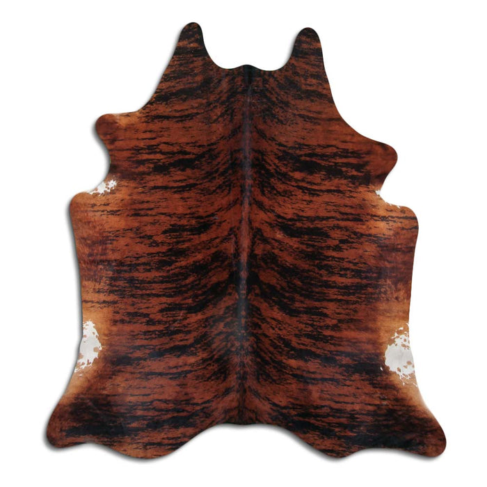 Hair-On Cowhide Rug Brown Brindle