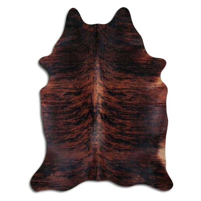 Hair-On Cowhide Rug Brown Brindle