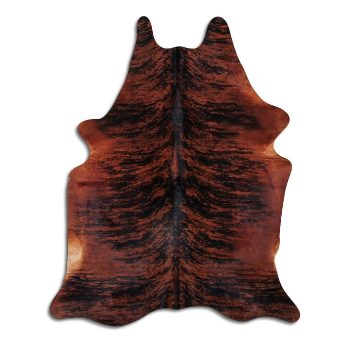 Hair-On Cowhide Rug Brown Brindle