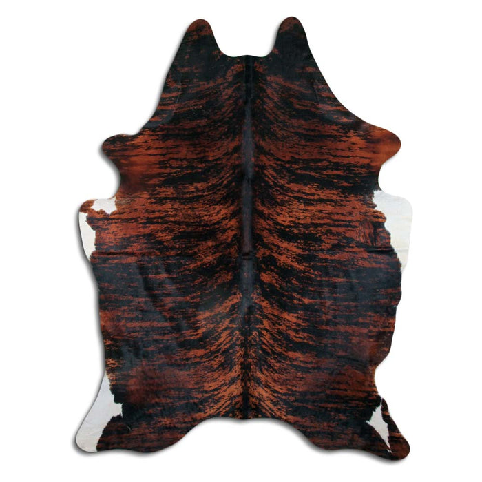 Hair-On Cowhide Rug Brown Brindle