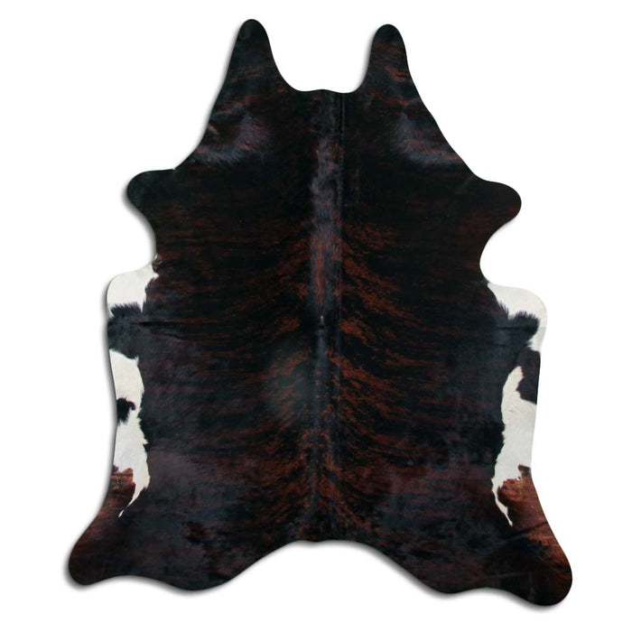 Hair-On Cowhide Rug Brown Brindle