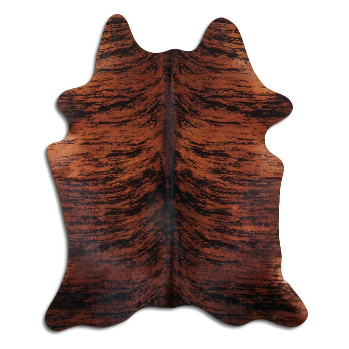 Hair-On Cowhide Rug Brown Brindle