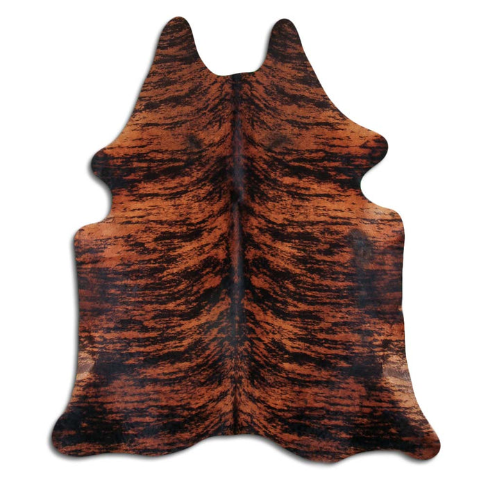 Hair-On Cowhide Rug Brown Brindle