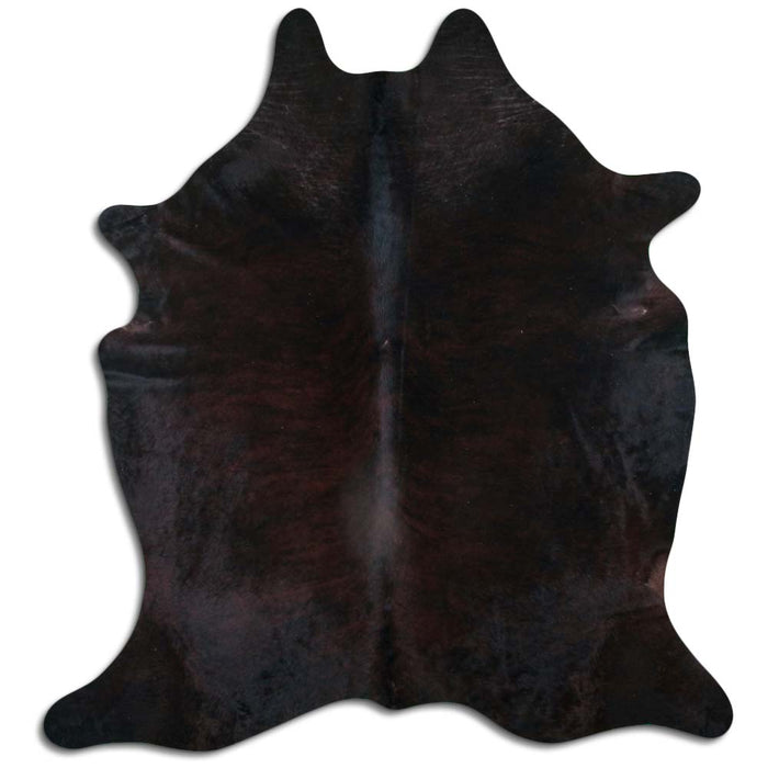 Hair-On Cowhide Rug Dark Brindle