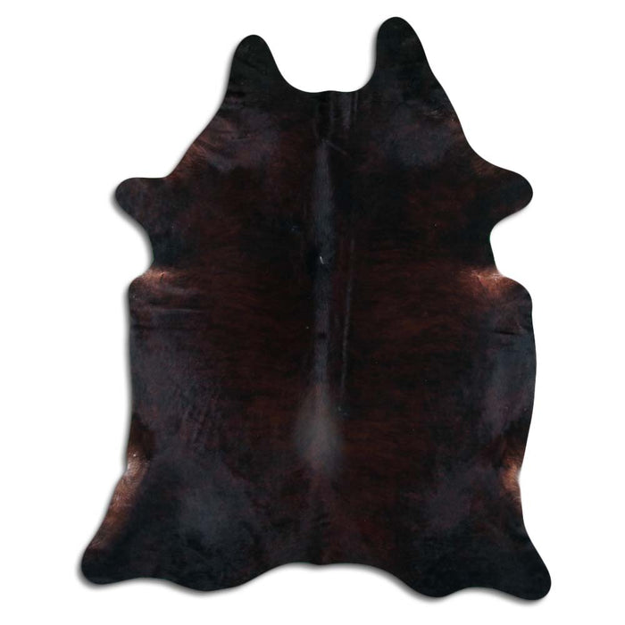 Hair-On Cowhide Rug Dark Brindle