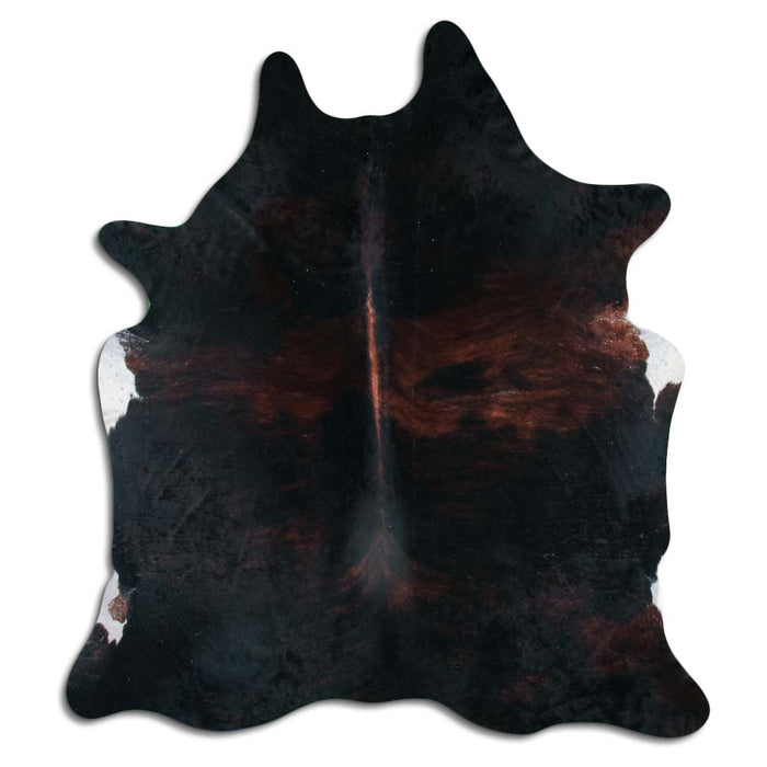 Hair-On Cowhide Rug Dark Brindle