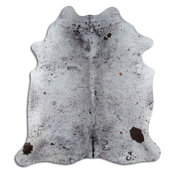 Hair-On Cowhide Rug Salt And Pepper Black And White