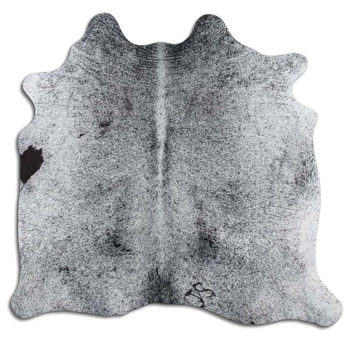 Hair-On Cowhide Rug Salt And Pepper Black And White