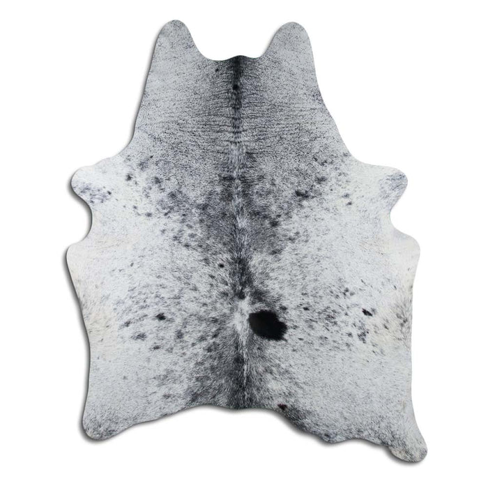 Hair-On Cowhide Rug Salt And Pepper Black And White