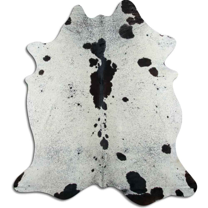 Hair-On Cowhide Rug Salt And Pepper Black And White